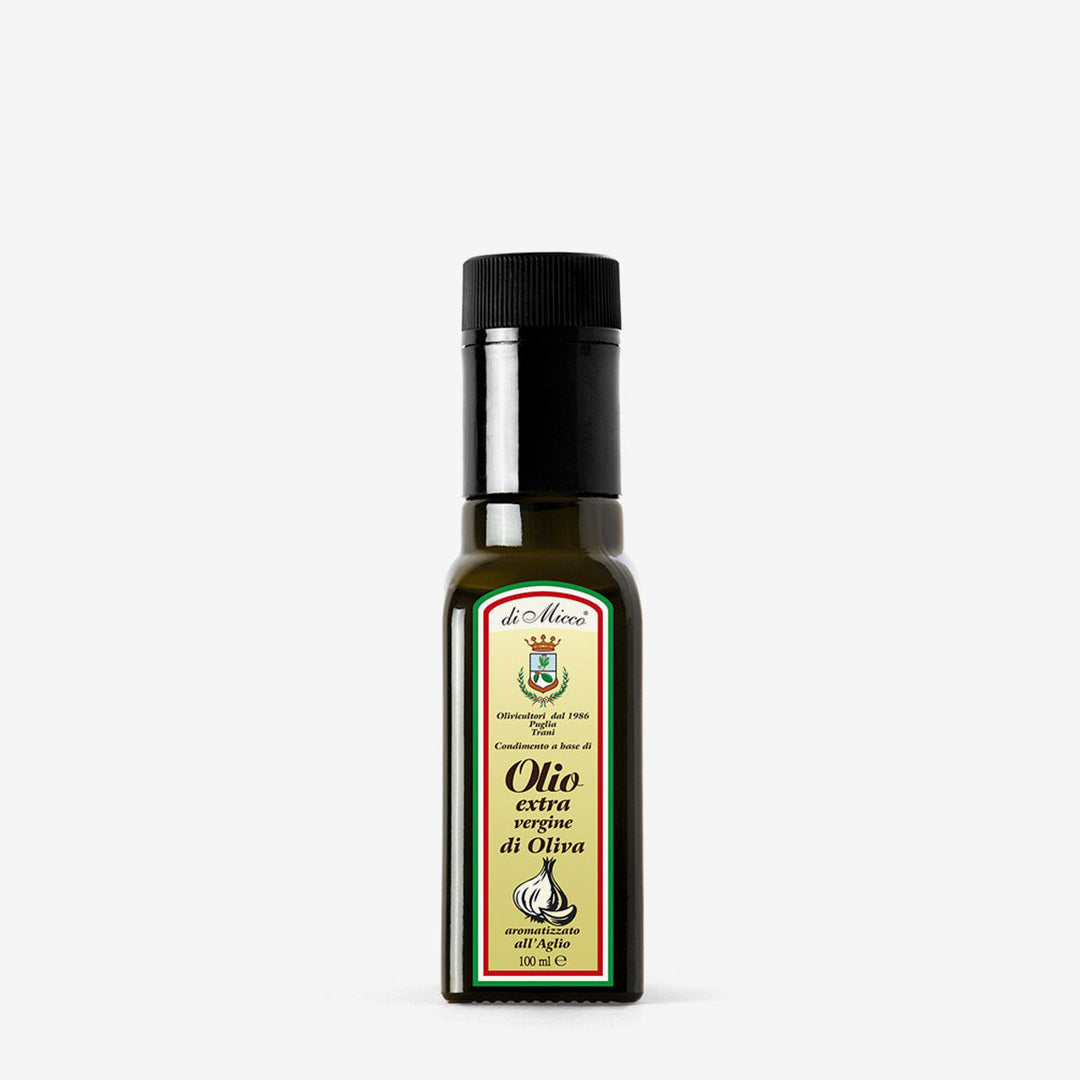 Olio aromatizzato all'Aglio bottiglia da 100 ml