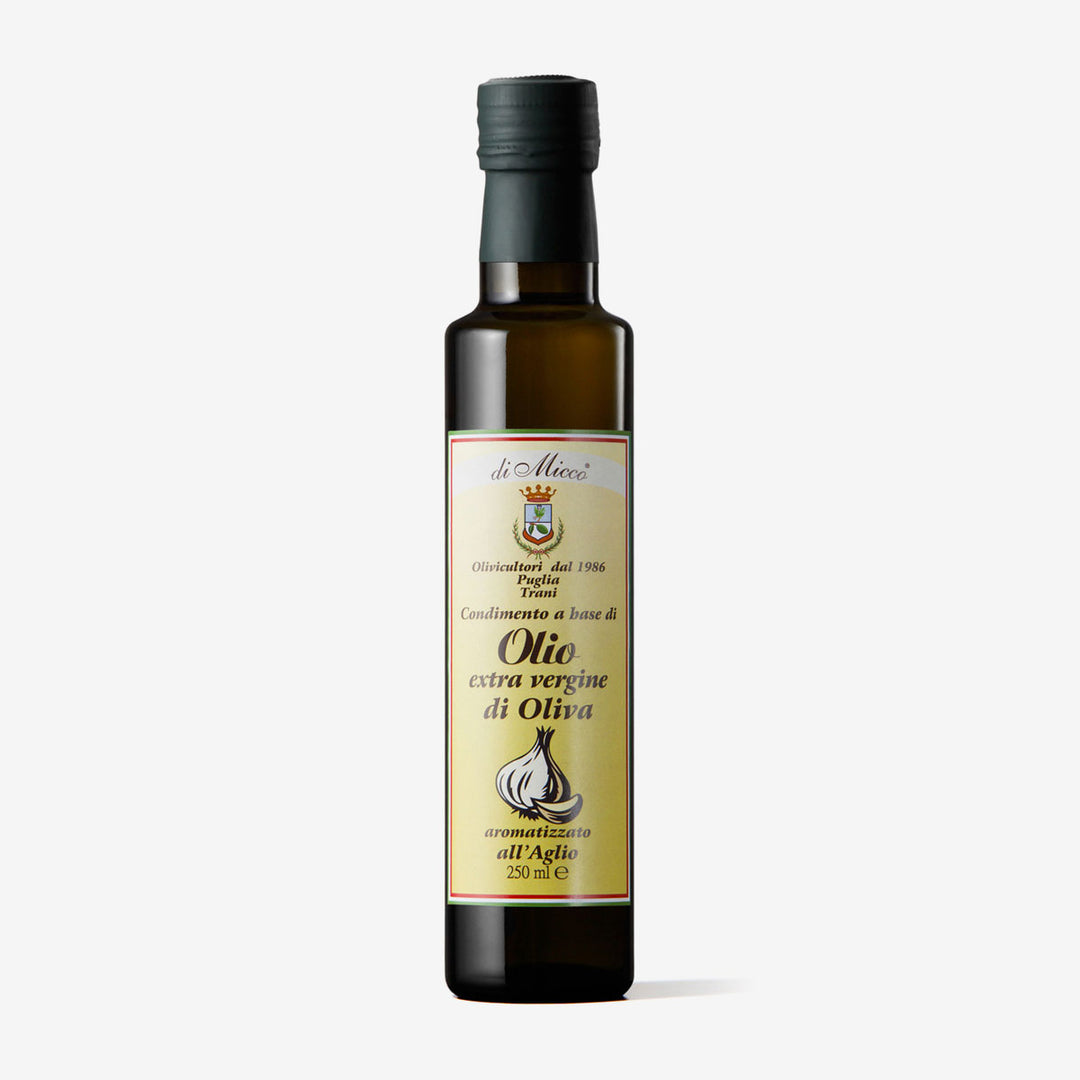 Olio aromatizzato all'Aglio bottiglia da 250 ml