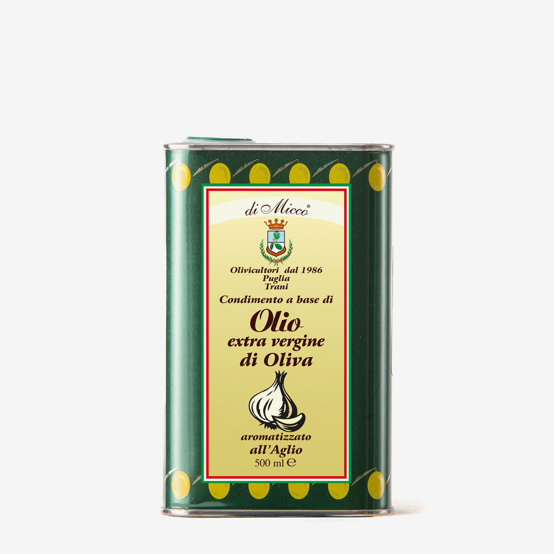 Garlic flavoured oil 500ml can