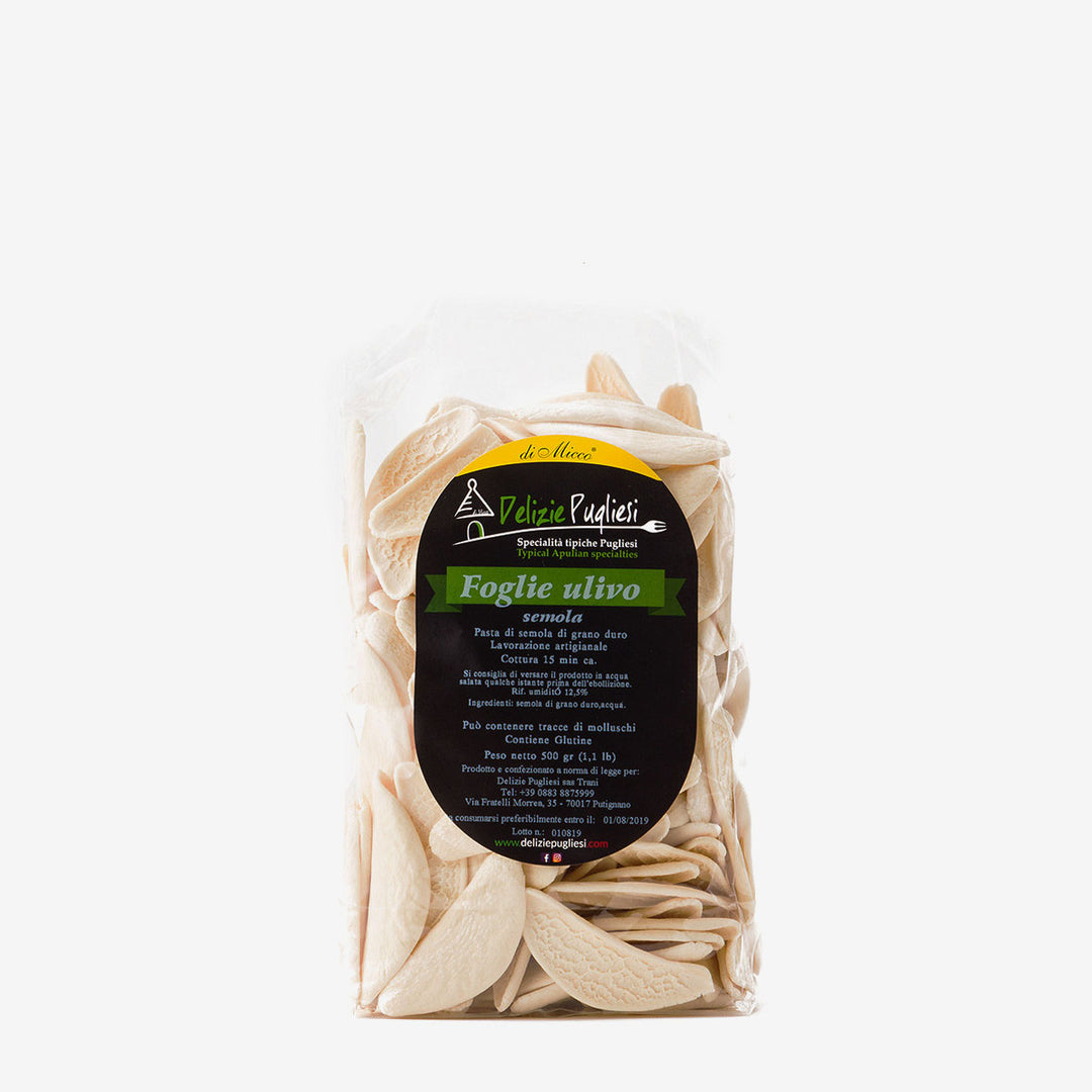 Foglie di ulivo di semola 500 gr