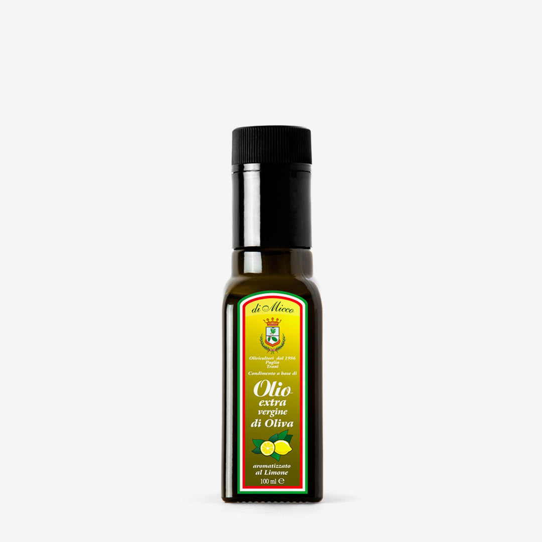Olio aromatizzato al Limone bottiglia da 100 ml
