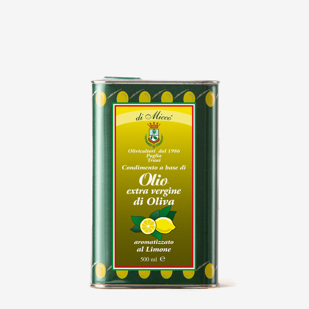 Olio aromatizzato al Limone latta da 500 ml