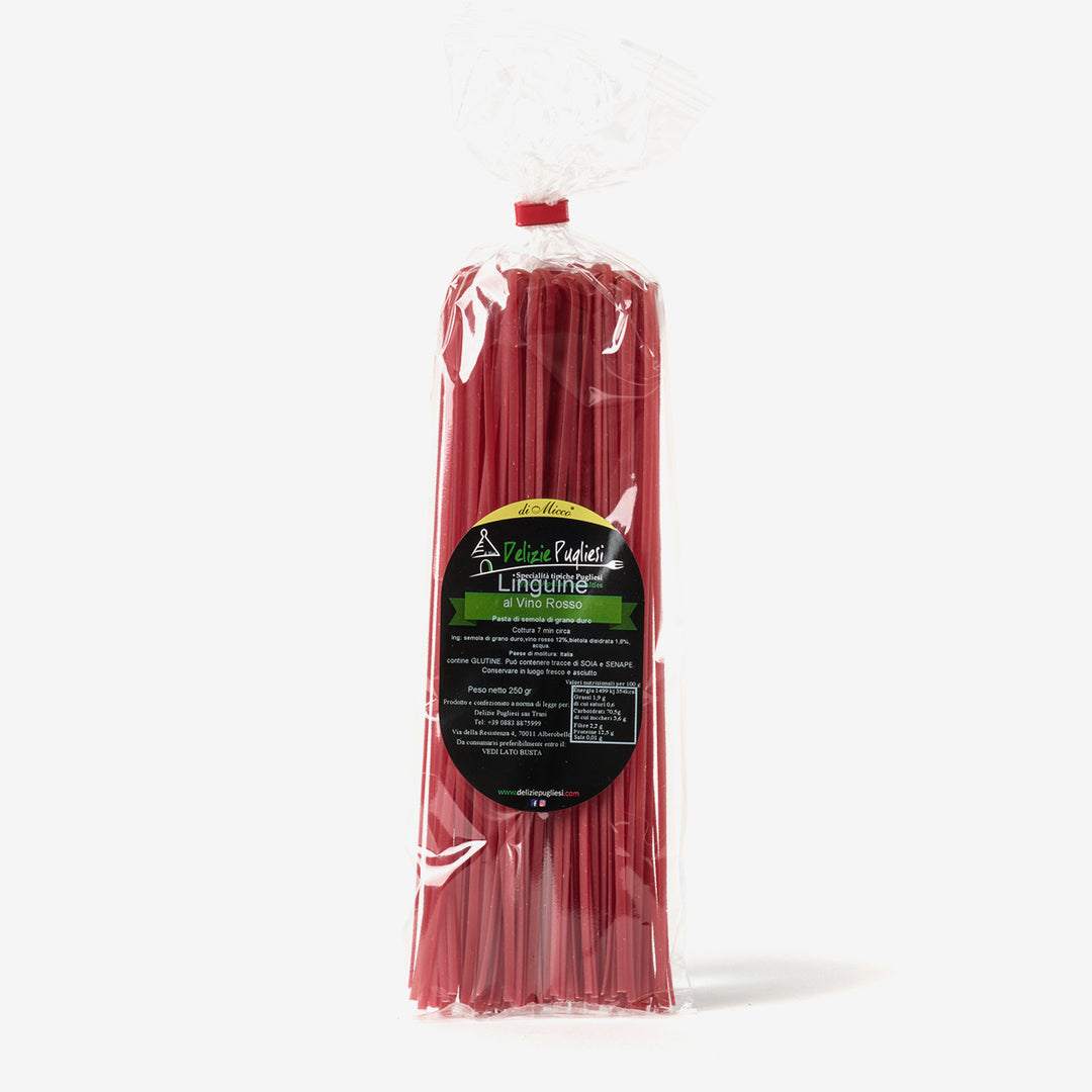 Linguine al vino rosso 250 gr