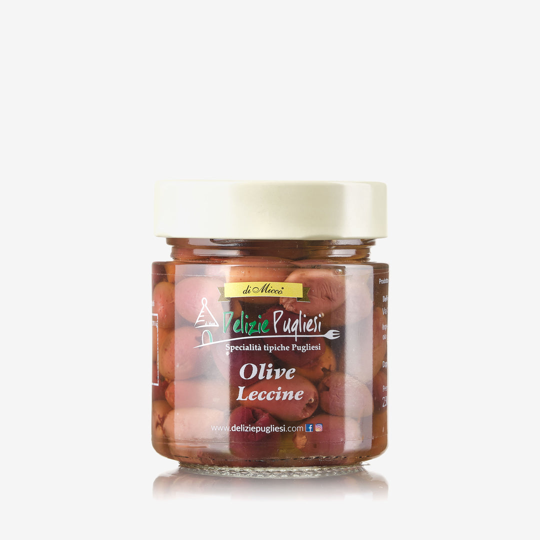 Olive Leccine sott'olio 230 gr
