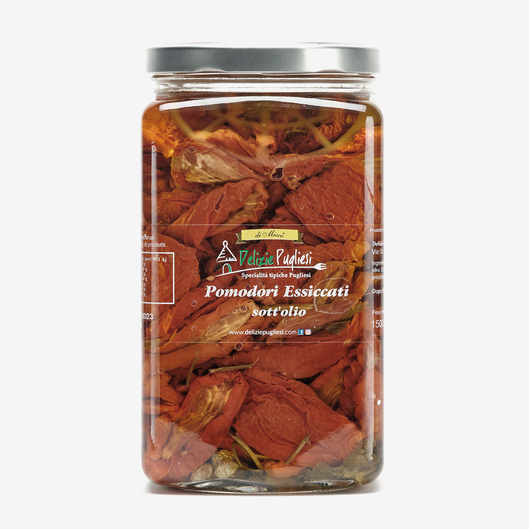 Pomodori secchi sott'olio - 1500 gr