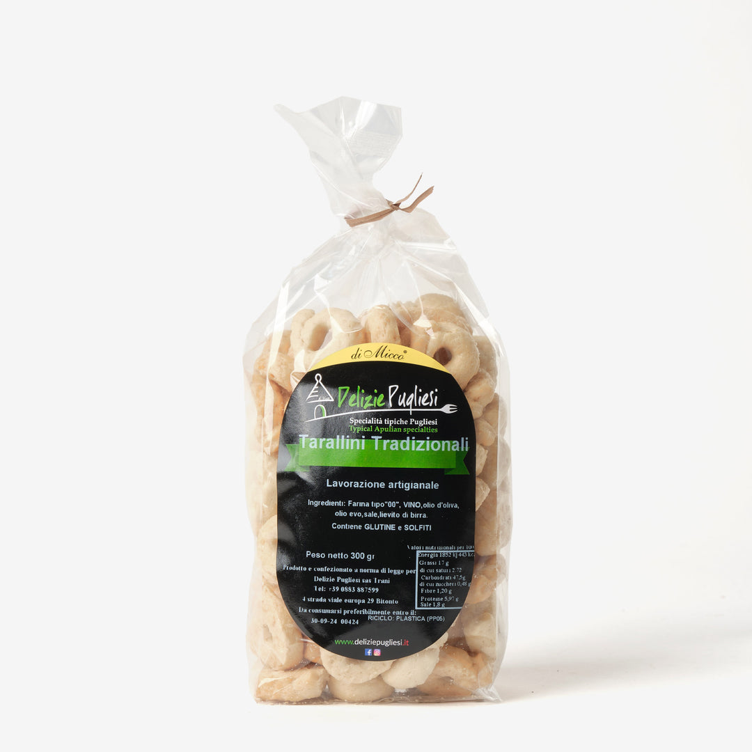 Tarallini tradizionali 300gr