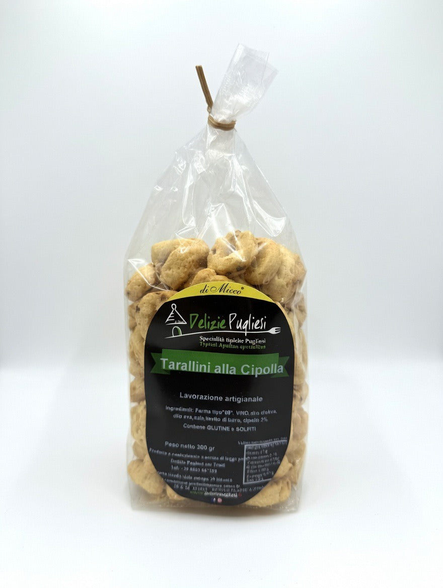 Tarallini alla Cipolla da 300 gr
