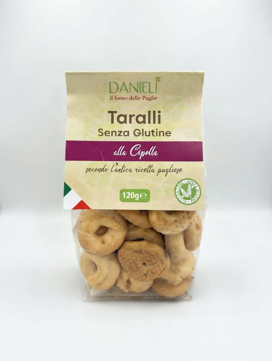 Taralli senza Glutine alla Cipolla