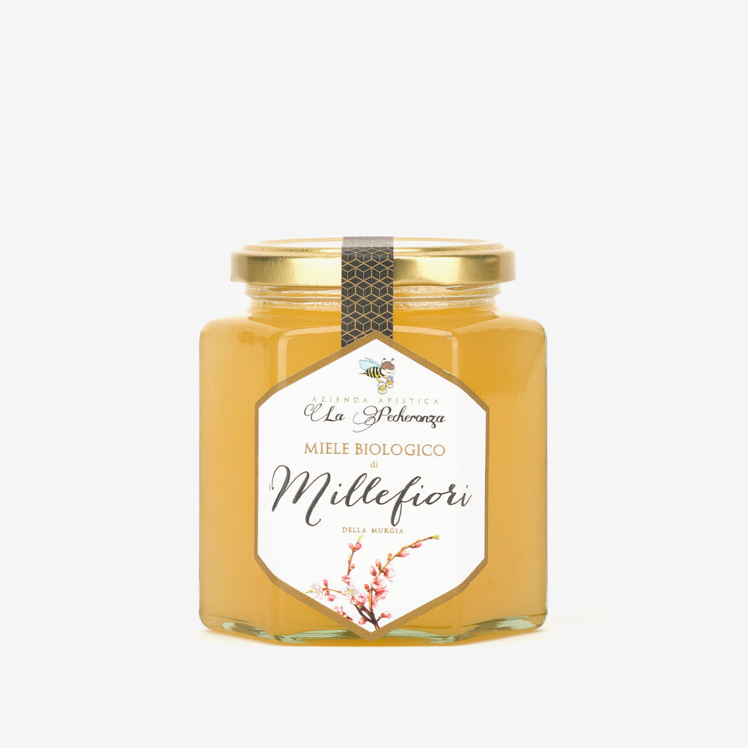 Organic multi-flower honey 500 gr