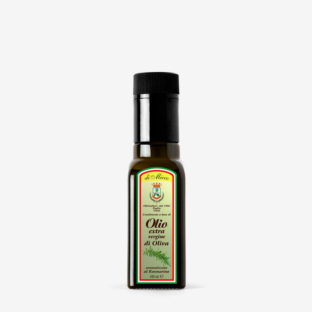 Olio aromatizzato al Rosmarino bottiglia da 100 ml